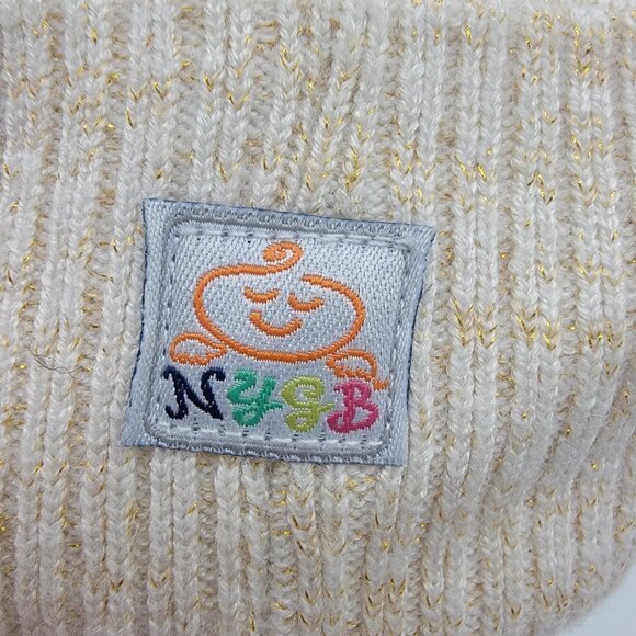 NYGB Not Your Generation Hat Blanket Knit Hat Child Sz 7-14 LOVE Spellout Hat - Picture 4 of 7